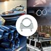 2PCS 1-1/2 Inch U Bolt Muffler Exhaust, Iron Exhaust U Clamps, Saddle Type U-bolt Clamps