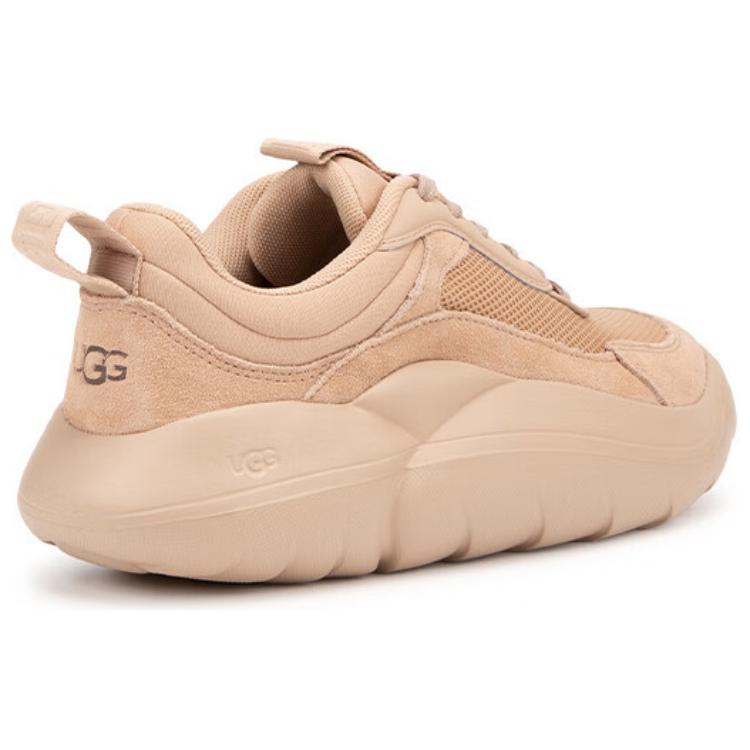 UGG Fashion Versatile Low-Top Casual Shoes Unisex sneaker Light-Brown 1166011-DRI