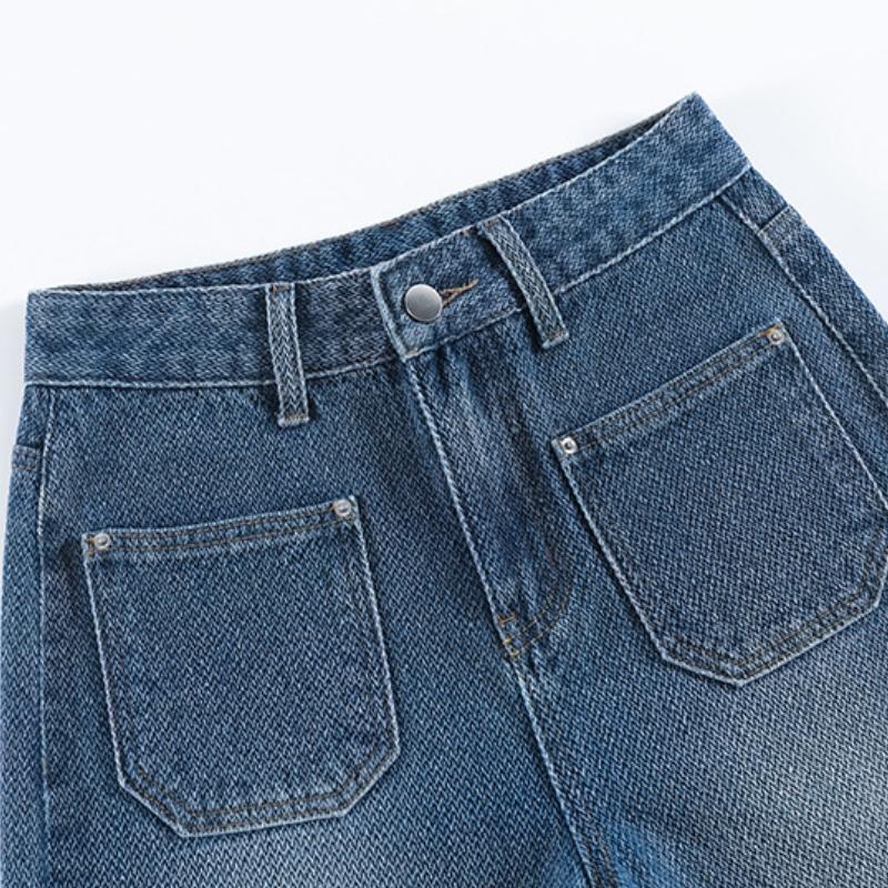 GMXIA Modne damskie spodnie i spodnie capri z wysokim stanem, na co dzień w jednolitym kolorze