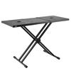 VEVOR Suport de masă pentru DJ, (32"-43") x 18" Suport Portabil DJ Laptop și Controller, Birou DJ Ușor, Boxă DJ, Înălțime Reglabilă Suport DJ