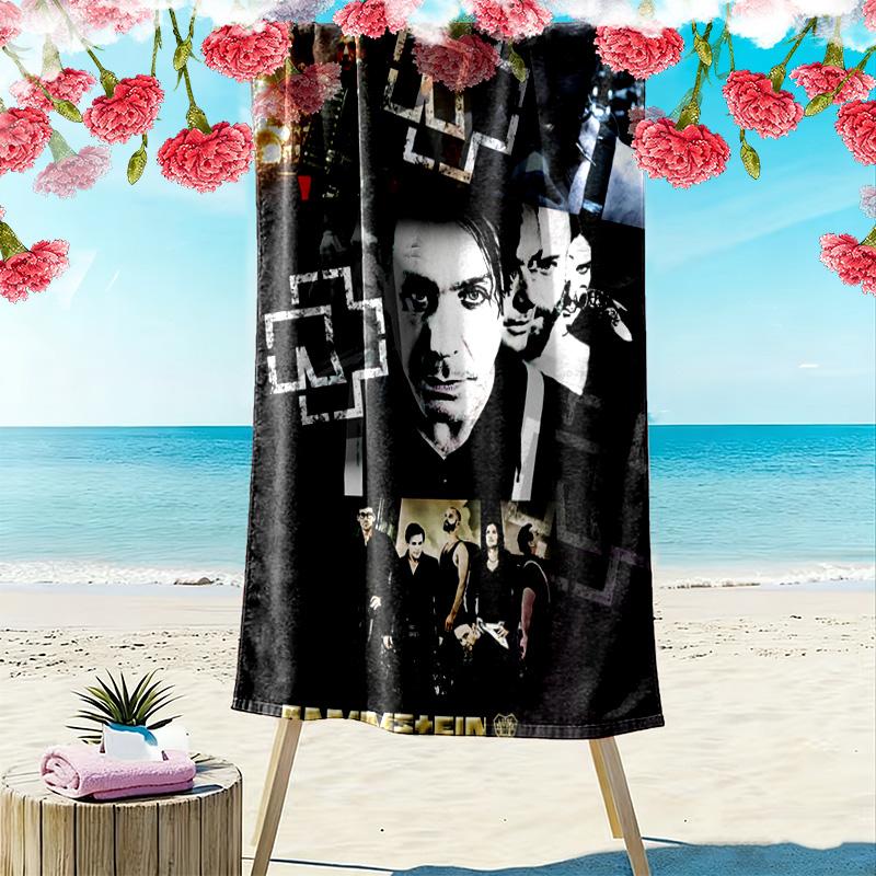 Rock Legends Celebrate Years beach towel soft Beach towel for vacation photos Absorbent bath towel quick-drying swim towel swim