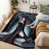 Gothic Beauty Living Room Nonslip Area Rug Soft Carpet For Bedroom Game Playroom Sofa Office Home Decor Doormat Christmas Gift