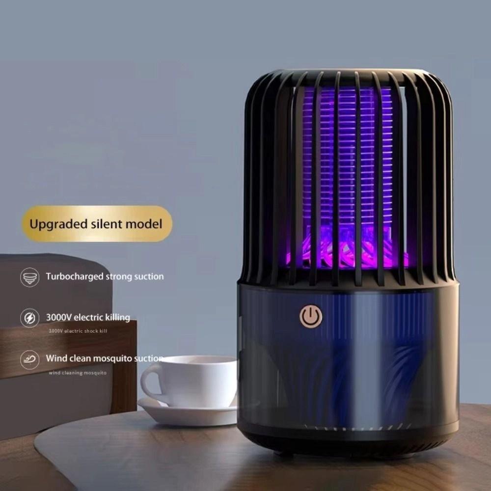 USB Rechargeable UV Lamp Mosquito Killer 4in1 Function Electric Mosquito Eliminator Outdoor Use
