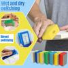 Diamond Hand Polishing Pads 60-3000 Grit Sanding Block Foam Backing for Tile Glass Stone Marble Granite Ceramics Metal Wet&Dry