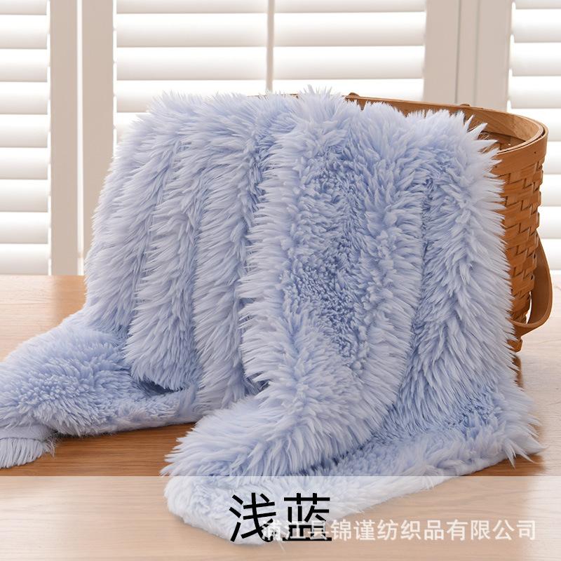 Plush Curly Fabric Soft Thickened For Monster Toys Pillow Hat Doll Handmade Diy Po Background Decoration Fabric Multi-Purpose