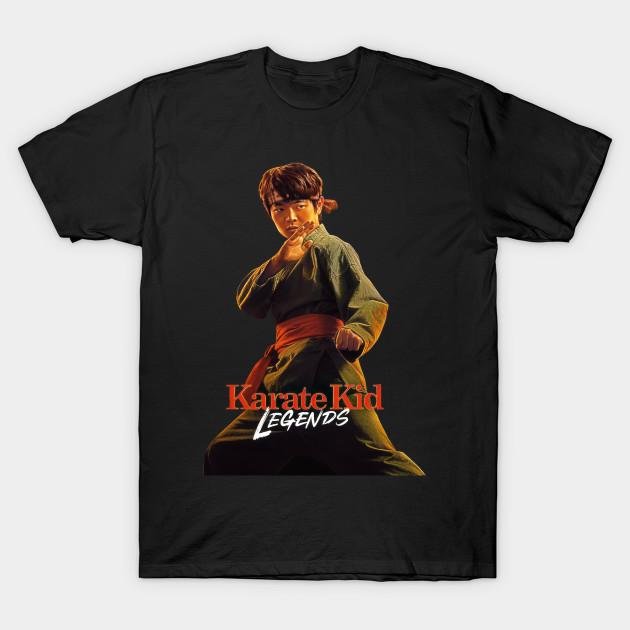 

Men Black Print T-shirt Karate Kid Legends - Diedad #9045 No-Cut Transfer Paper Print Cotton Tshirt XL чорний