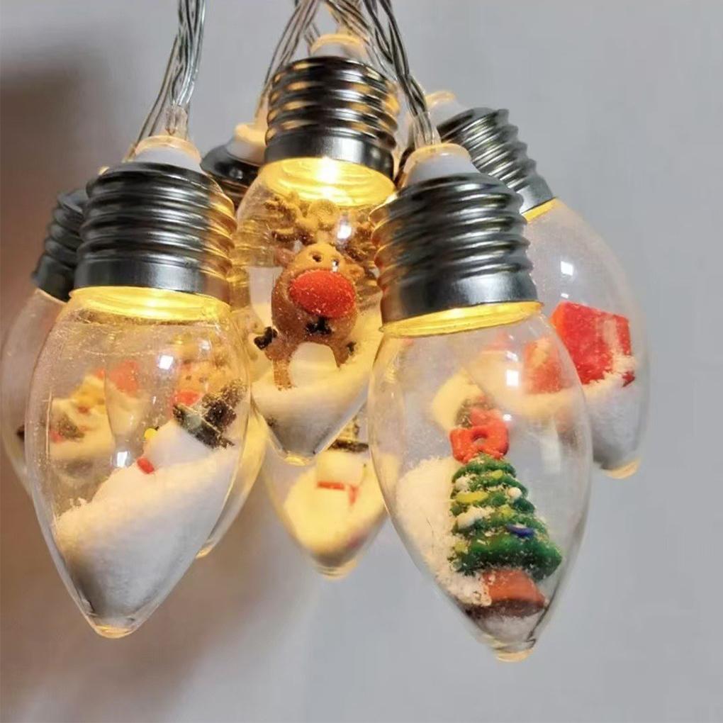 Lively Christmas Light Bulb String For Indoor Decoration Indoor Christmas Lights