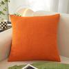 Polyester Disposable Waterproof Cloth Sofa Back Large Cushion Square Solid Color Pillow Case