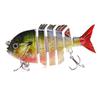 Sinking Artificial Bait 80mm 14g Multi Jointed Swimbait Pike 6-Segments Bionic Fishing Lure Wobblers