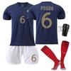 France home World Cup number Mbappe Benzema jersey football jersey set team uniform