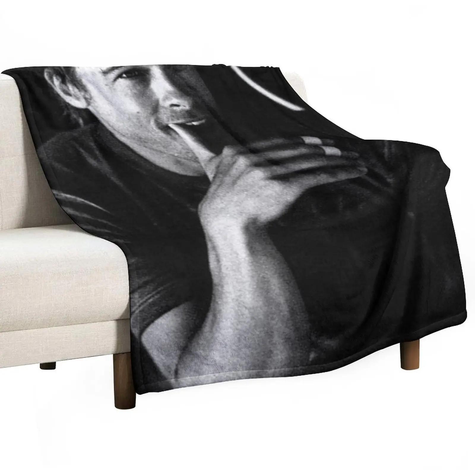 Brad Pitt Throw Blanket Blanket For Sofa Nap Blanket Winter bed blankets 30x40in