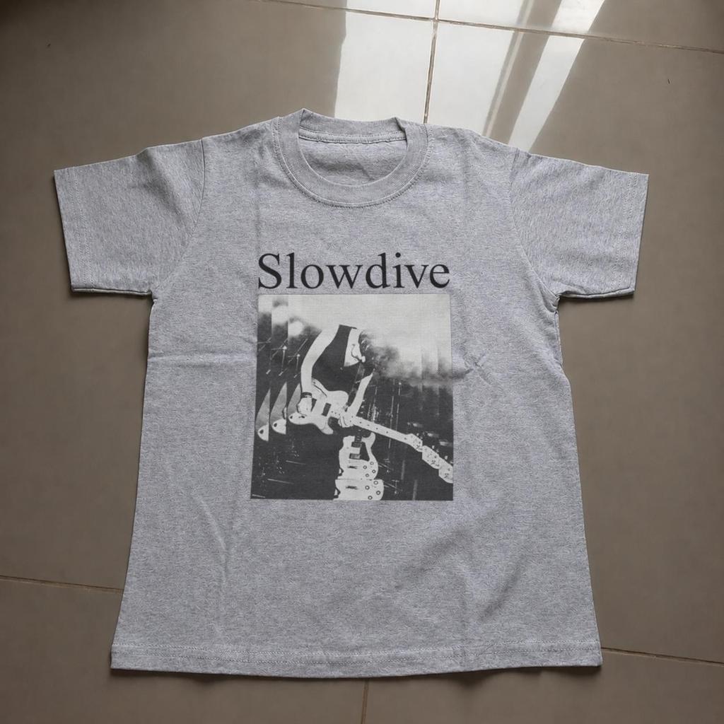 Slowdive Band T-Shirt, Vintage 90er Shoegaze Indie Rock T-Shirt