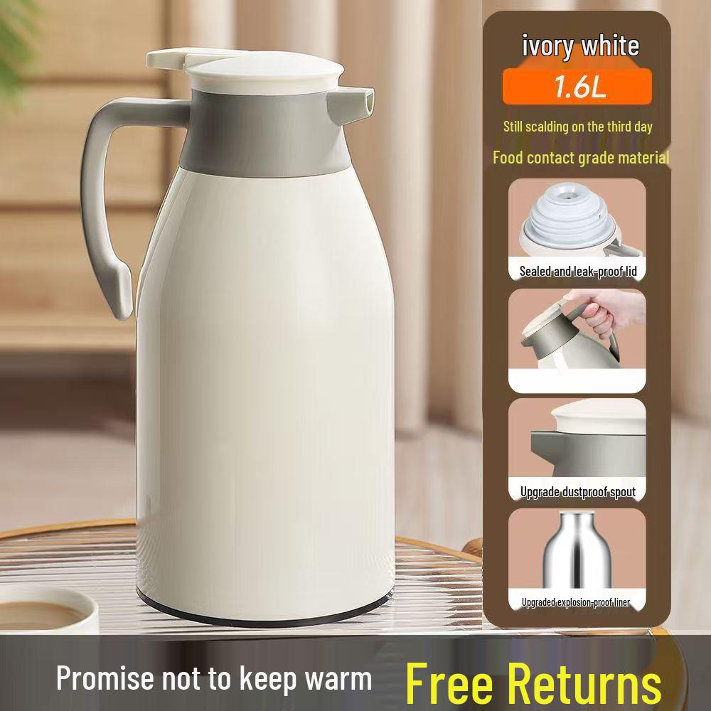 Large Capacity Glass Liner Thermos Flask for Home and Office