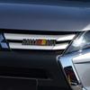 Car Front Grille Emblem Side Badge Sticker for Mitsubishi RALLIART Lancer Outlander L200 Cross Pajero Eclipse Galant Accessories