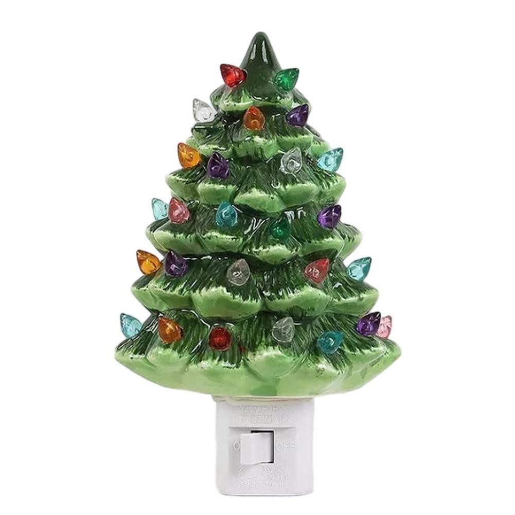 

Ночник в виде рождественской елки Уютная праздничная атмосфера