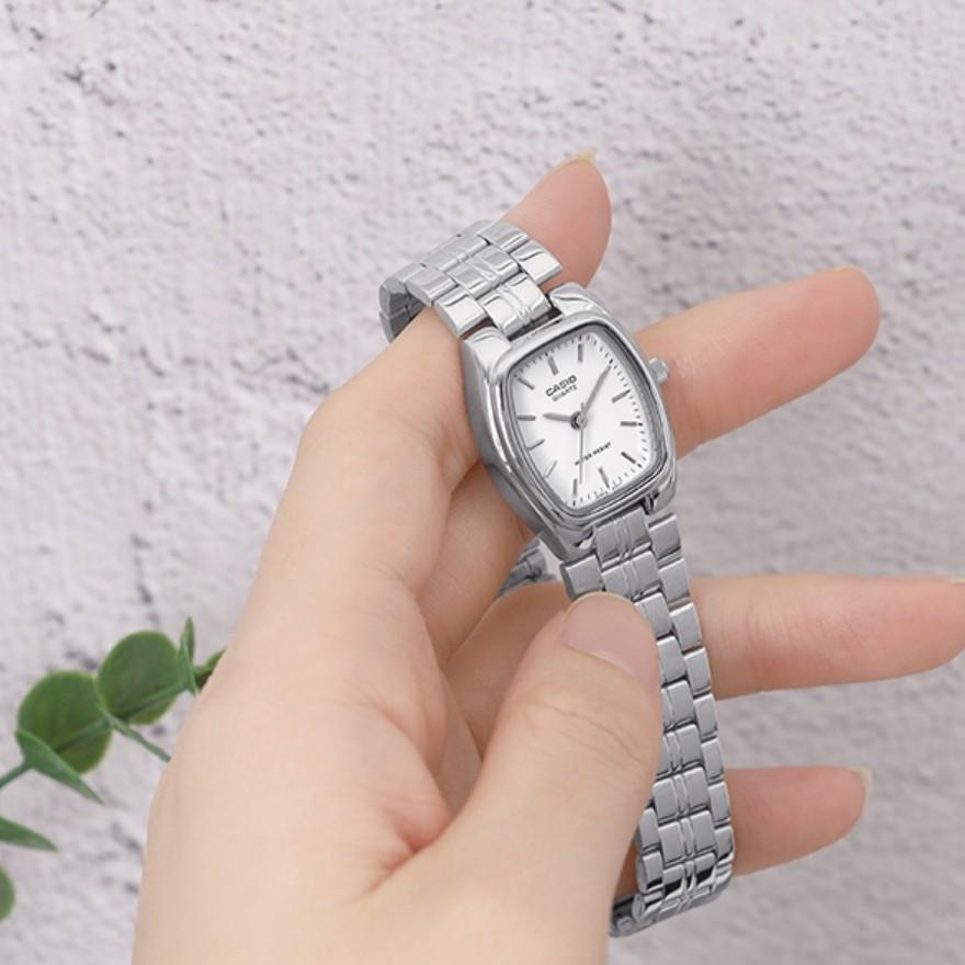 Casio Mineral Glass Square Round Classic Formal Womens Watch 5 Colors