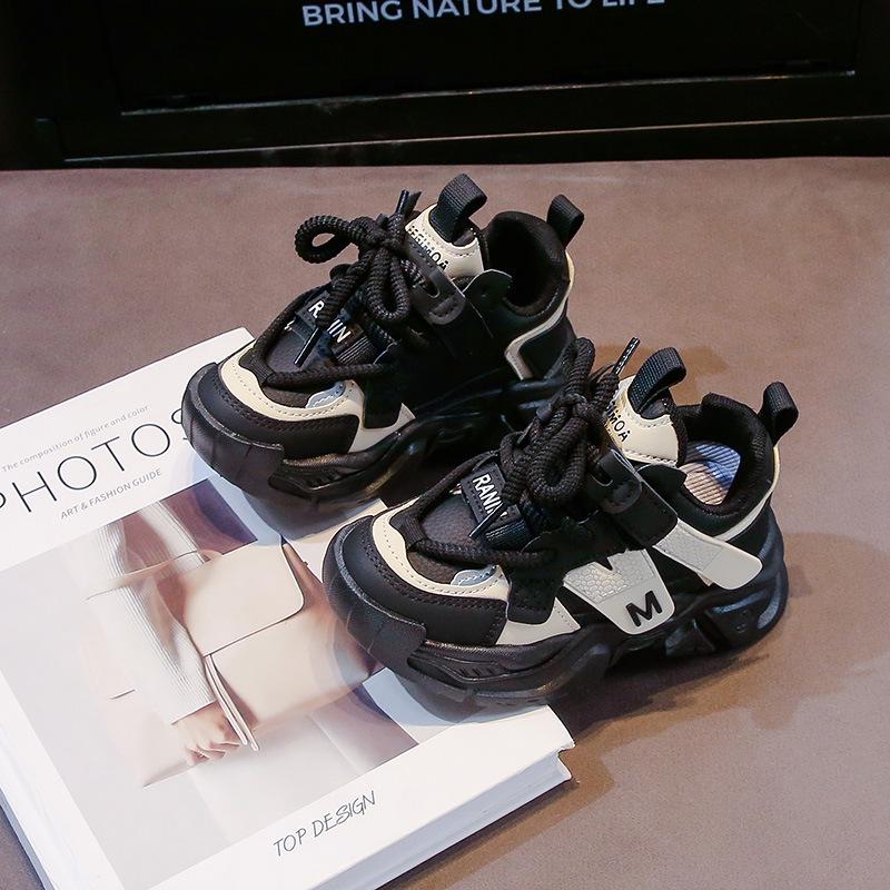 Autumn 2025 Kids' Soft Sole Non-Slip Sneakers: Stylish, Casual Shoes for Boys and Girls