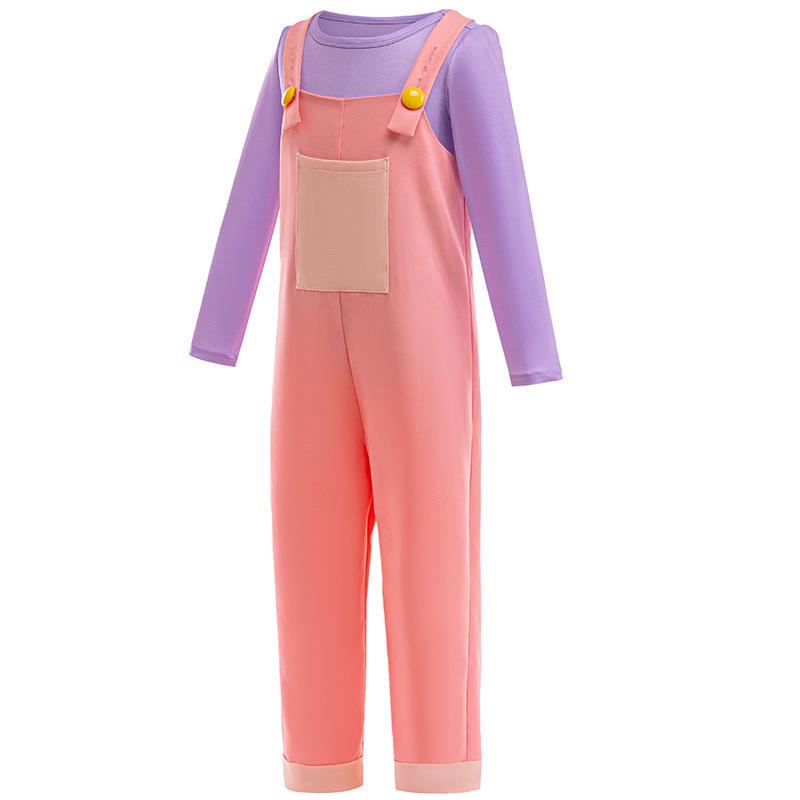 Children's Halloween Two-Piece Cosplay Set - The Amazing Digital Circus Jax Style Costume