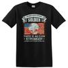 Soldier Helmet Behind Every Strong T Shirt There Is An Even Stronger Tee