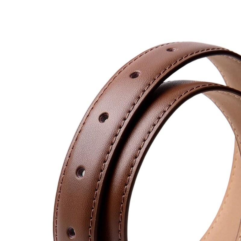 Women's 2024 Trendy Fashionable Summer Versatile Soft Cowhide Belt For Jeans
