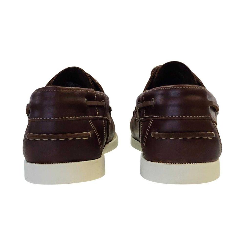 Nicholas Deakins Mens Monteiro Leather Boat Shoes