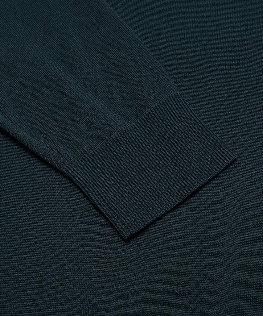 BROOKS BROTHERS 24Ss 100% Mercerized Cotton Polo Sweater (Dark Green) (Bbwtmb0005Jes)