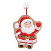 Coral Fleece Santa Claus Hand Towel Quick-drying Cleaning Dishcloths Cute Hanging Wipes  Xmas Decor