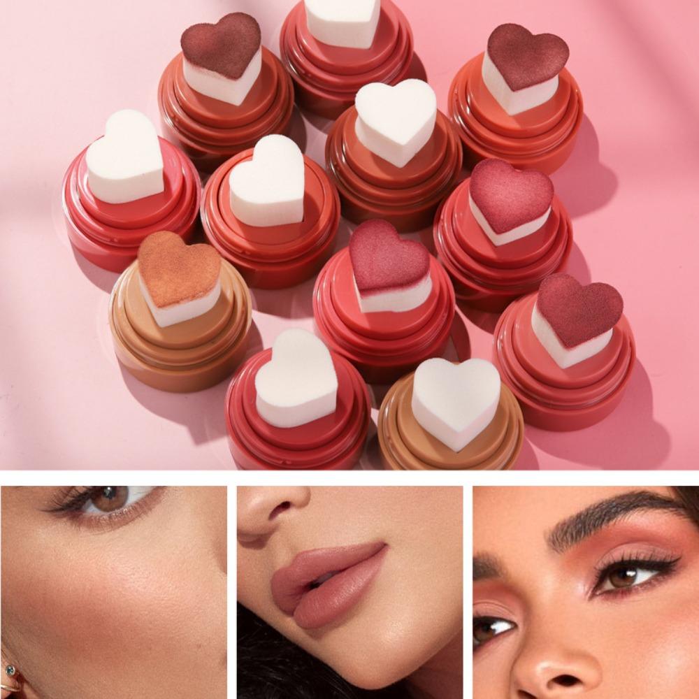 Kristen Leanne Super Hot Love Air Cushion Seal Liquid Blush Natural Nude Makeup Velvet