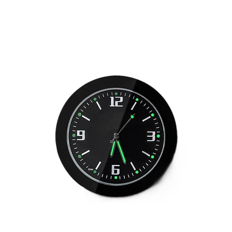 For RAV4 Prime/Wildlander Car Clock Quartz Movement Luminous Acrylic Case & Band Large-Size Instrument Panel Pointer Clock