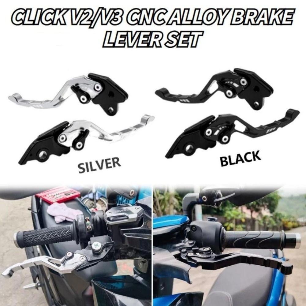 CNC Lever Handle Grip Aluminum Alloy Short Brake Clutch Levers  Motorcycle Accessories