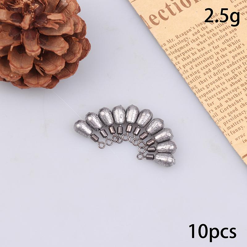 

10 шт./Лот Вантажі для риболовлі 3,5 г 5 г 7 г 10 г 14 г Вантаж для м яких приманок Аксесуари для лову окуня Вантажі на ліску З єднувач для гачка