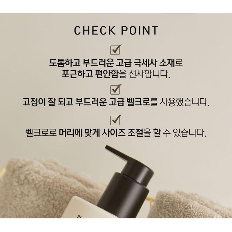 HEVEBLUE Faixa de Cabelo Macia de Microfibra