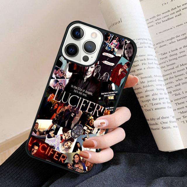 Lucifer Morningstar TV series Phone Case Back Cover for iPhone 17 Air 16 15 14 13 11 12 Pro Max Plus Fundas Coque