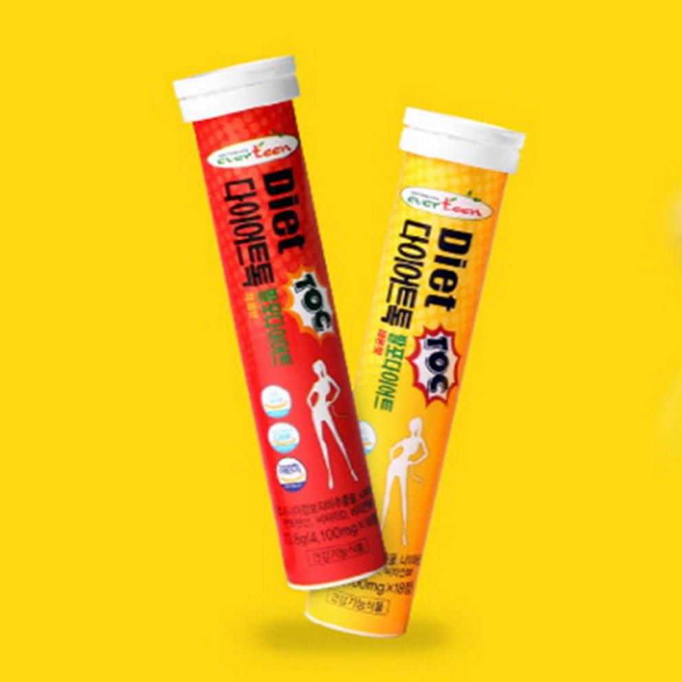 Evertin Diät Talk Sprudelnde Diät Garcinia Granatapfel Geschmack, 73,8g, 2 Stück