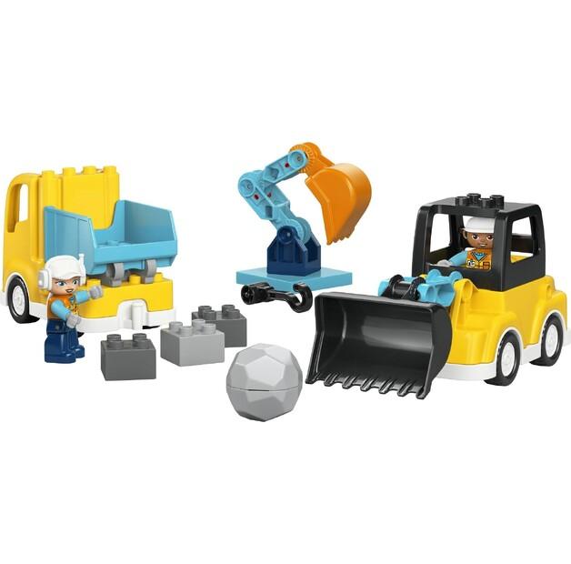 Конструктор LEGO DUPLO 10475 Строительные машины 3 в 1