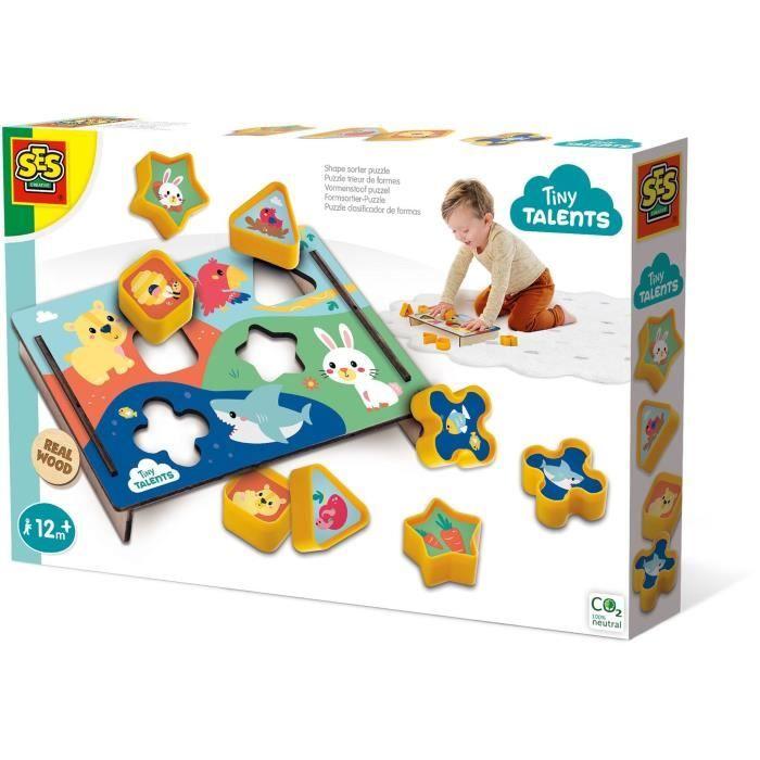 Puzzle Trieur De Formes - SES CREATIVE