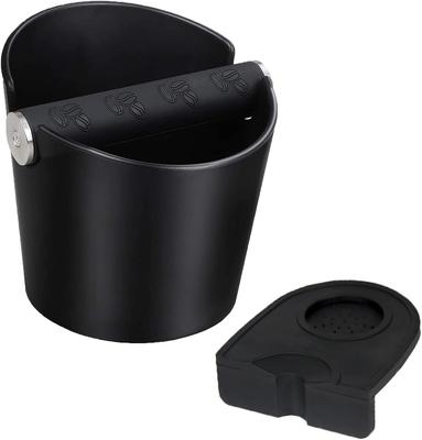 Tubbi Knock Box Espresso Knock Box with Tamper Mat, a Tool for Removing Coffee Grounds After Brewing Espresso, for Commercial and Home Use.