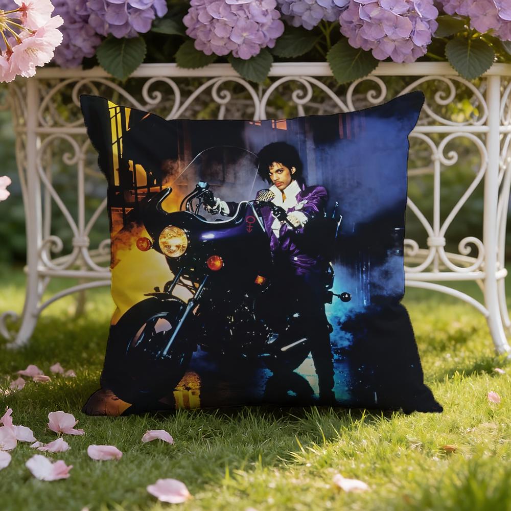 Funny P-Prince Singer Cushion Cover Home & Car Dual-Scene Pillow Cover: Reversible for Premium Comfort