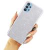 Glitter Case for Samsung Galaxy A32 5G, Silver