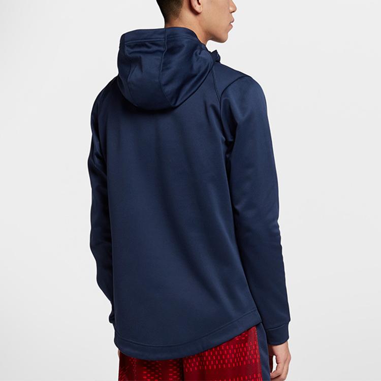 Nike Lebron Hooded Pullover Sweatshirt Men Tops Deep-Blue AQ8318-410