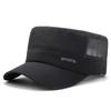 Mesh Flat Top Hat Quick Dry Sun Hat New Peaked Cap  Outdoor