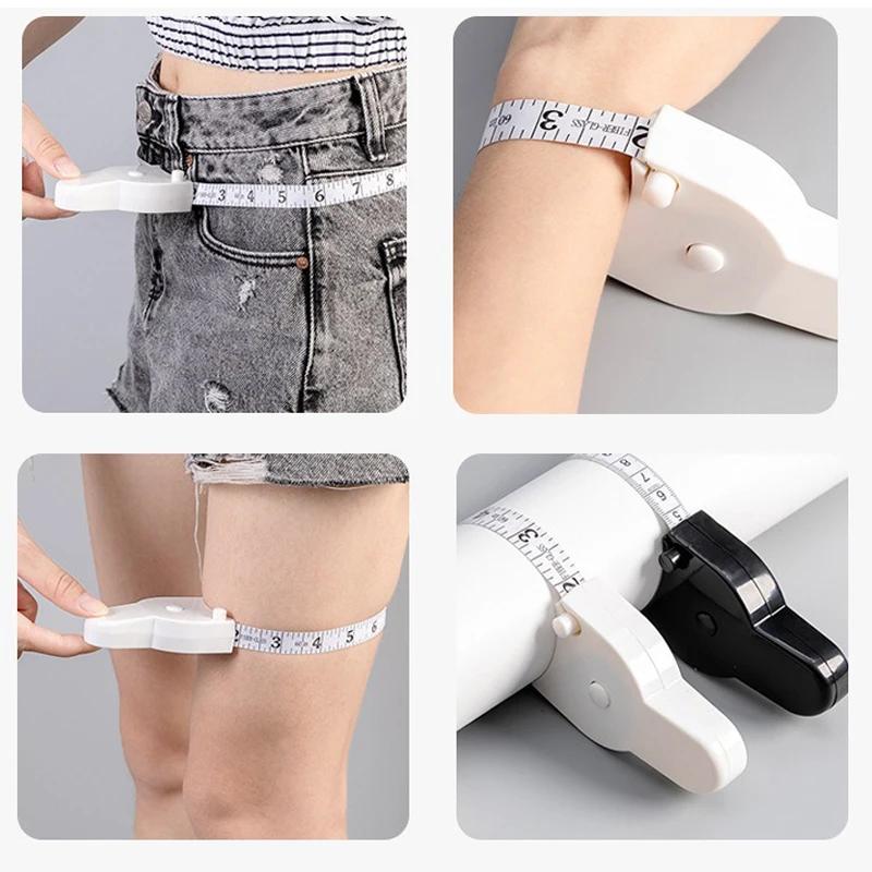 Portable Measuring Tape Mini Ruler Retractable Metric Tape in Inches Measuring Film for Body Soft Measuring Tape
