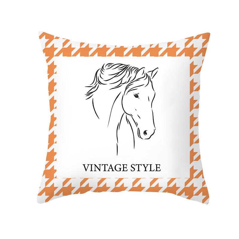 New Style Pillow Case, Geometric Pillow, Light Luxury Pillow Case, Sofa Cushion Cover, Lumbar Support