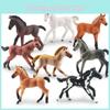 Realistic Horse Figurine Plastic Toy For Desktop Decoration And Collectors Item