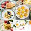 Silicone Non Stick Egg Shaper Omelet Fantastic Egg Pancake Maker Ring Kitchen Baking Omelet Moulds Flip Cooker Mold 2