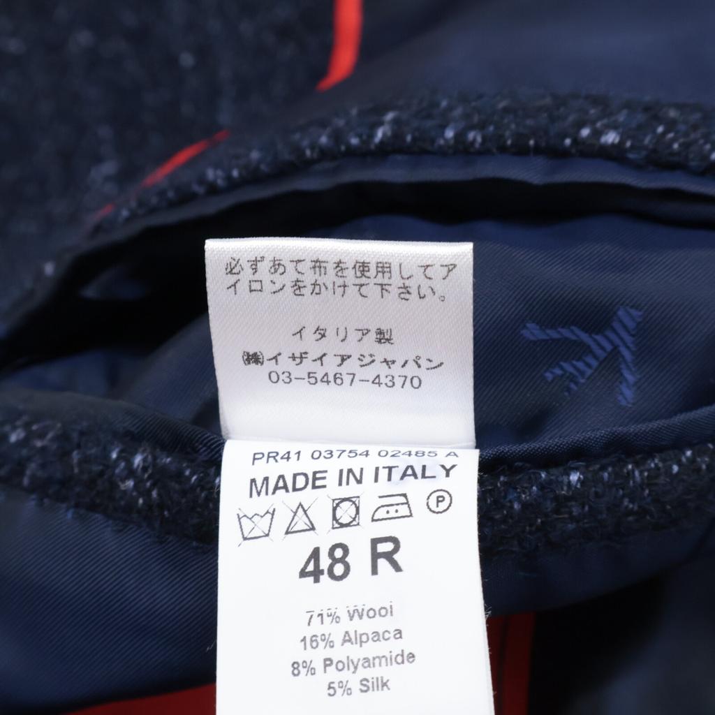 ISAIA Excellent condition ROSS CP TASCH TRENCH alpaca blend Chesterfield/Beaver coat coat 48 NavyUsed