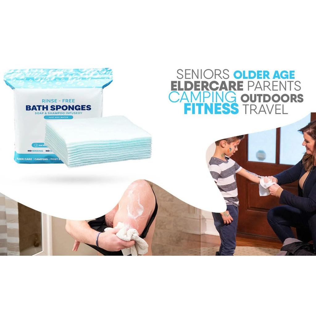 Fuktighetskrem Engangs Badehåndkle Integrert Dusj Våt Skum Håndkle