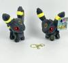 10pcs/lot Vaporeons Umbreons Eevees 12cm Plush Stuffed Toys Doll Toy Keychain Pendant for Gifts