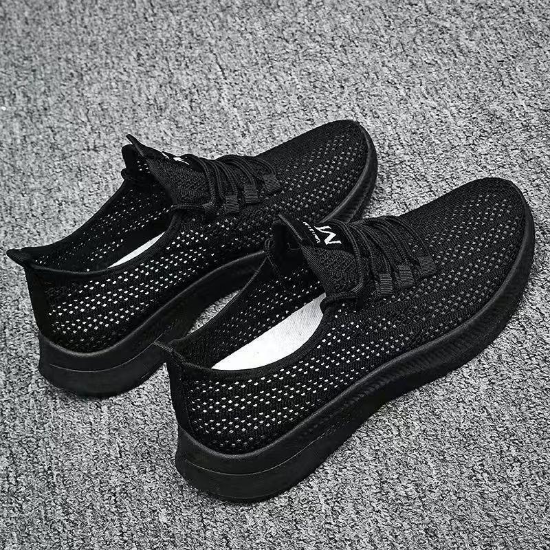 New Style Men's Shoes - Breathable Mesh Sports Running Shoes, Men's Lightweight Shoes