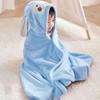 Large Size Swaddle Blanket Cartoon Bath Towel New Kids Hooded Towel  Baby